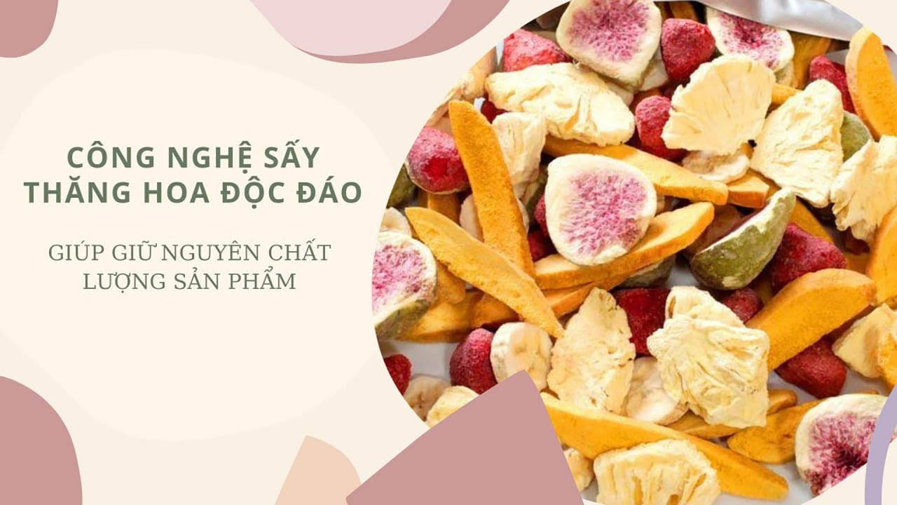 Trái cây sấy thăng hoa