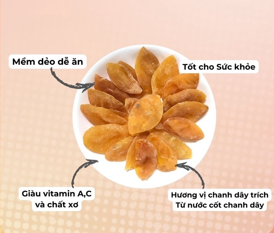 Chanh dây sấy thơm ngon, tốt cho sức khỏe